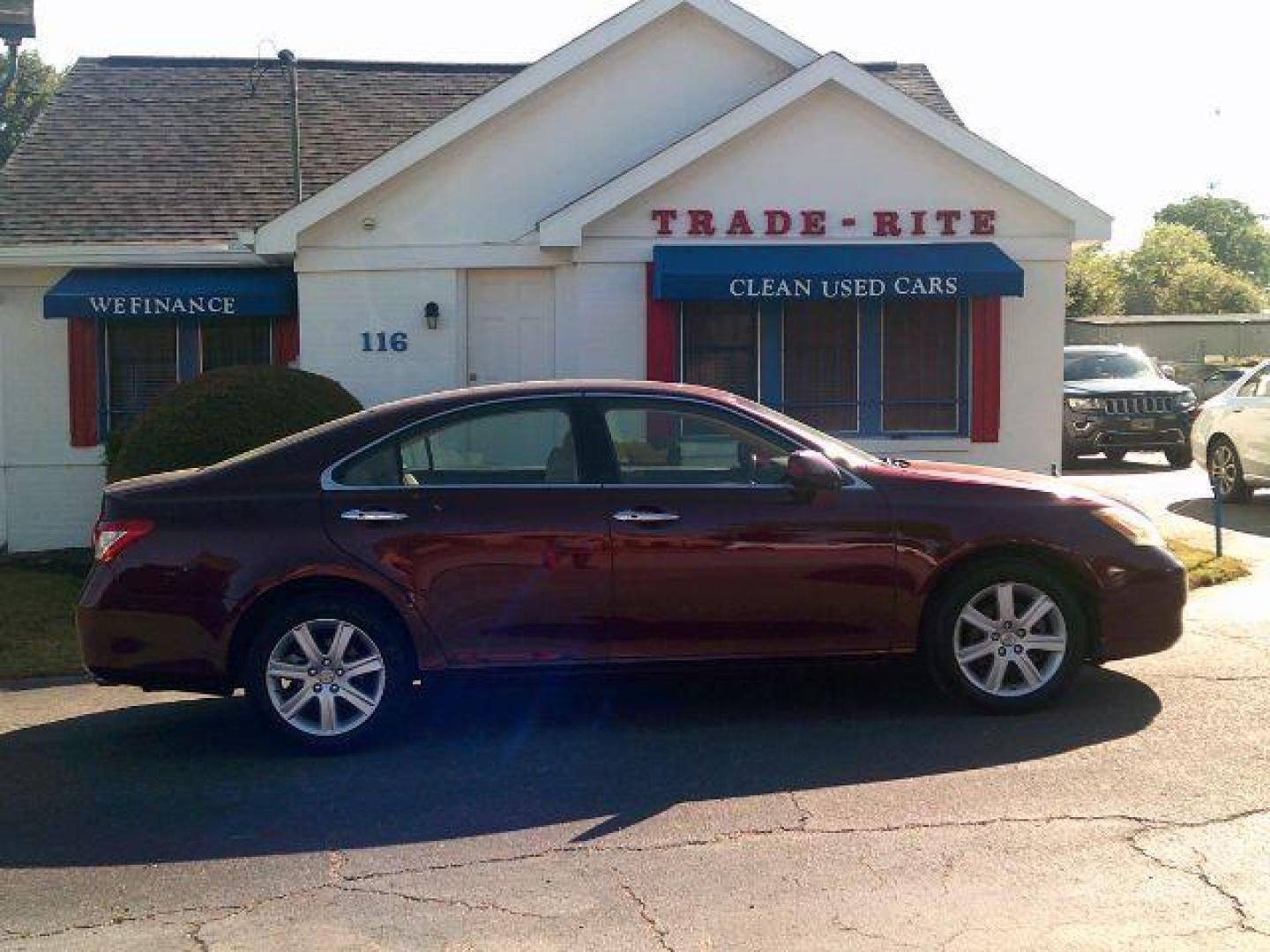 2007 Royal Ruby Metallic /Cashmere Leather Int Lexus ES 350 Sedan (JTHBJ46G672) with an 3.5L V6 DOHC 24V engine, 6-Speed Automatic transmission, located at 116 N. Frazier Street, Conroe, TX, 77301, (936) 647-0690, 30.308662, -95.460480 - Photo#0