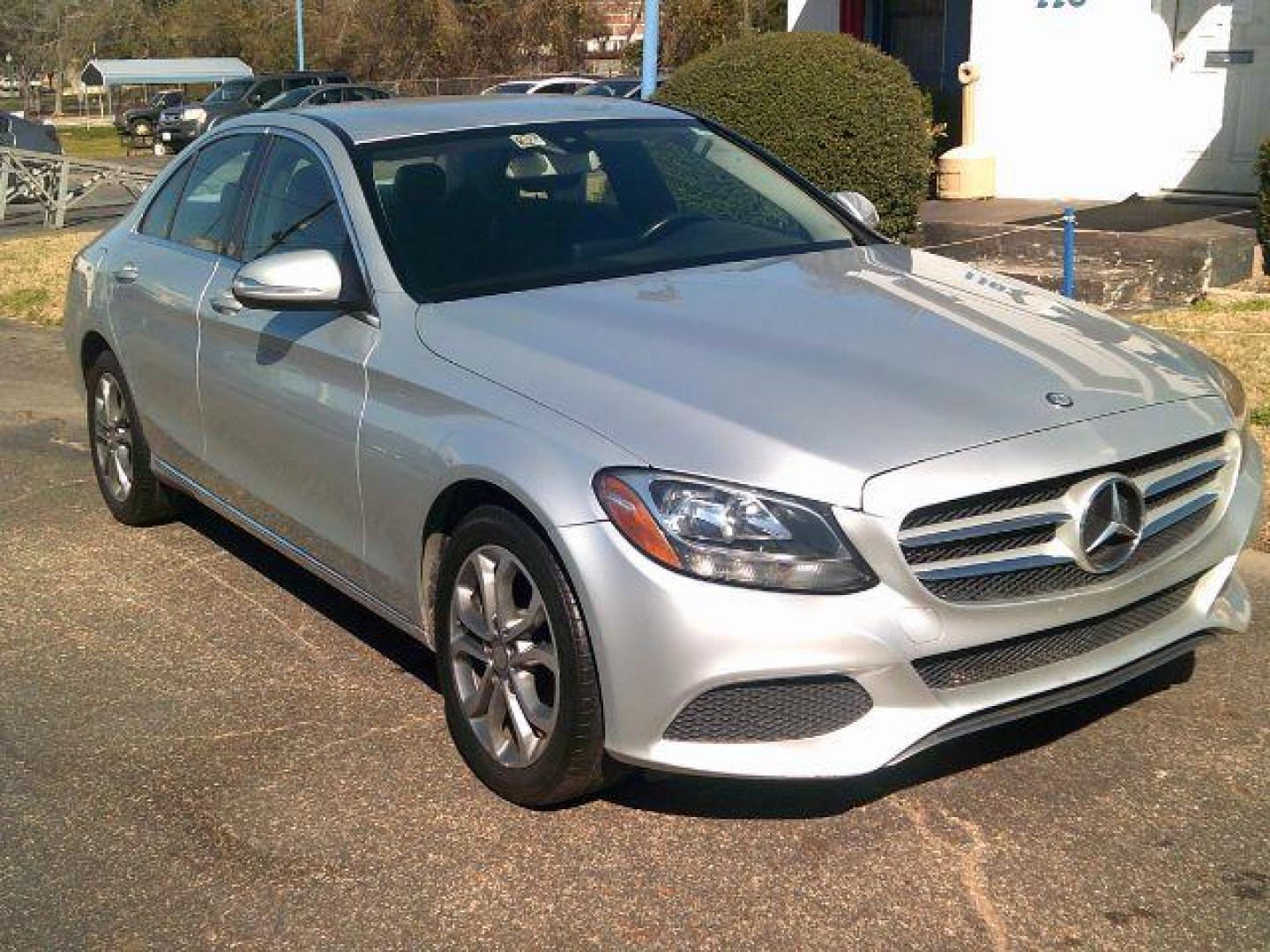 2015 Palladium Silver Metallic /Black, leather Mercedes-Benz C-Class C300 4MATIC Sedan (55SWF4KB4FU) with an 2.0L L4 DOHC 16V engine, 7-Speed Automatic transmission, located at 116 N. Frazier Street, Conroe, TX, 77301, (936) 647-0690, 30.308662, -95.460480 - Photo#1