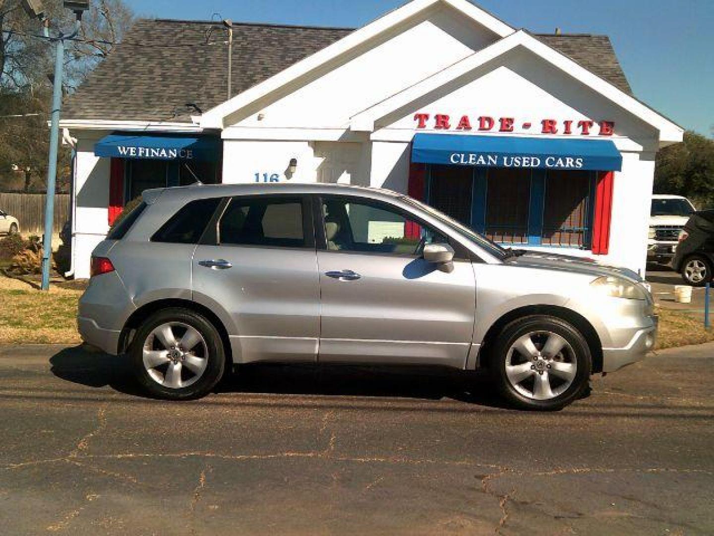 2008 Alabaster Silver Metallic /Taupe Leather Interior Acura RDX 5-Spd AT (5J8TB182X8A) with an 2.3L L4 DOHC 16V engine, 5-Speed Automatic transmission, located at 116 N. Frazier Street, Conroe, TX, 77301, (936) 647-0690, 30.308662, -95.460480 - Photo#0