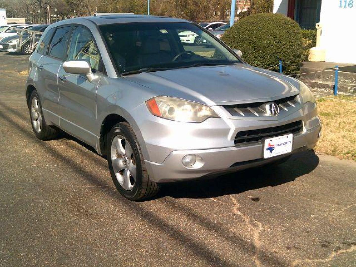 2008 Alabaster Silver Metallic /Taupe Leather Interior Acura RDX 5-Spd AT (5J8TB182X8A) with an 2.3L L4 DOHC 16V engine, 5-Speed Automatic transmission, located at 116 N. Frazier Street, Conroe, TX, 77301, (936) 647-0690, 30.308662, -95.460480 - Photo#1