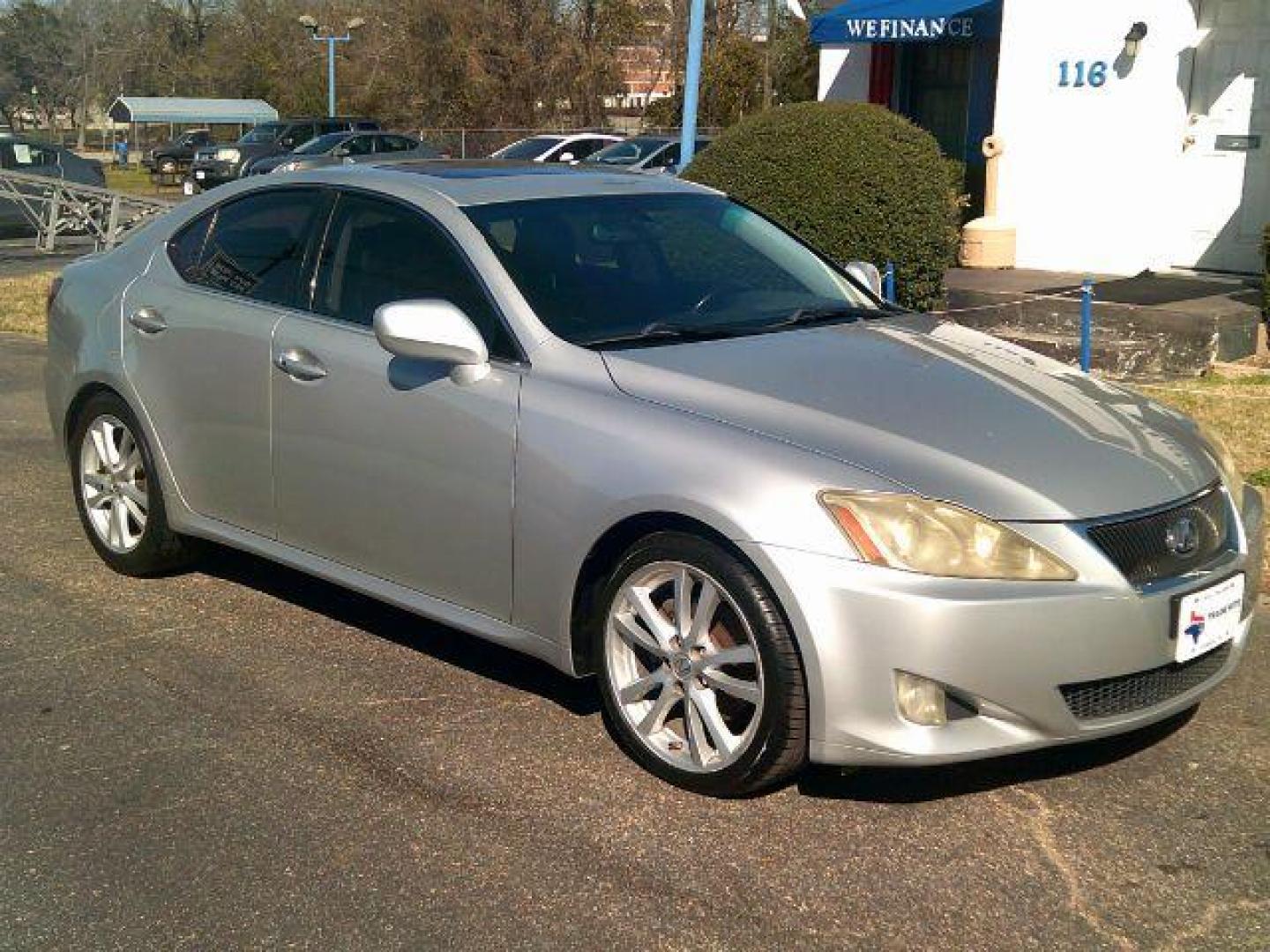 2007 Silver /Black Leather Interior Lexus IS IS 250 6-Speed Sequential (JTHBK262X72) with an 2.5L V6 24V DOHC engine, 6-Speed Automatic transmission, located at 116 N. Frazier Street, Conroe, TX, 77301, (936) 647-0690, 30.308662, -95.460480 - Photo#1