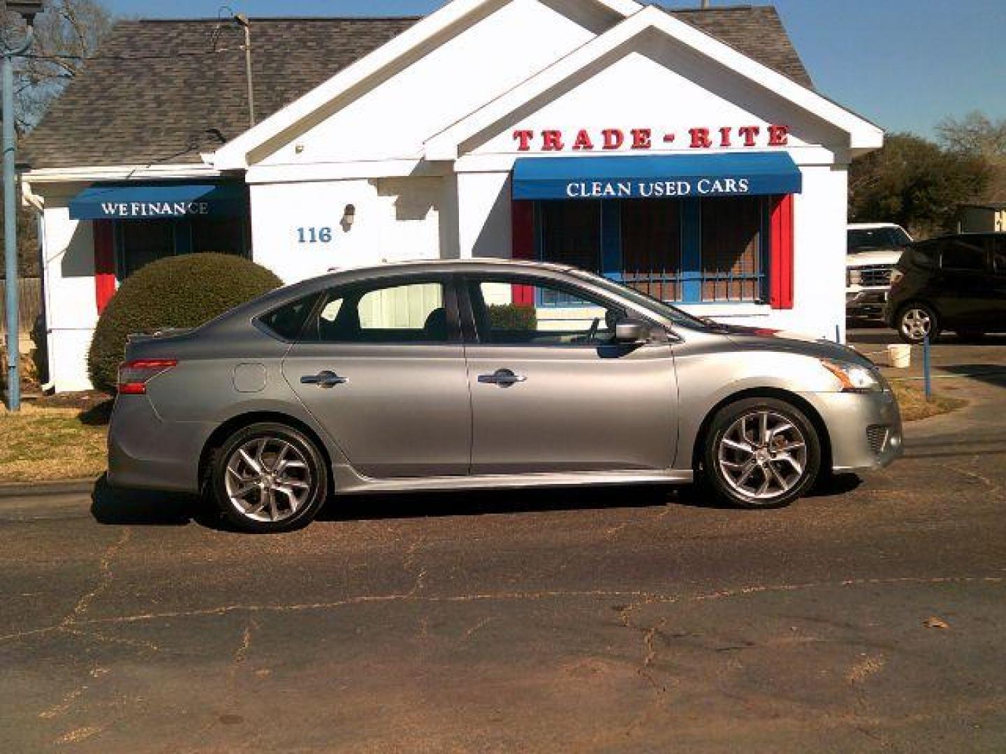 2013 Amethyst Gray /Charcoal Cloth Interior Nissan Sentra SR (3N1AB7APXDL) with an 1.8L L4 SFI DOHC 16V engine, Continuously Variable Transmission transmission, located at 116 N. Frazier Street, Conroe, TX, 77301, (936) 647-0690, 30.308662, -95.460480 - Photo#0