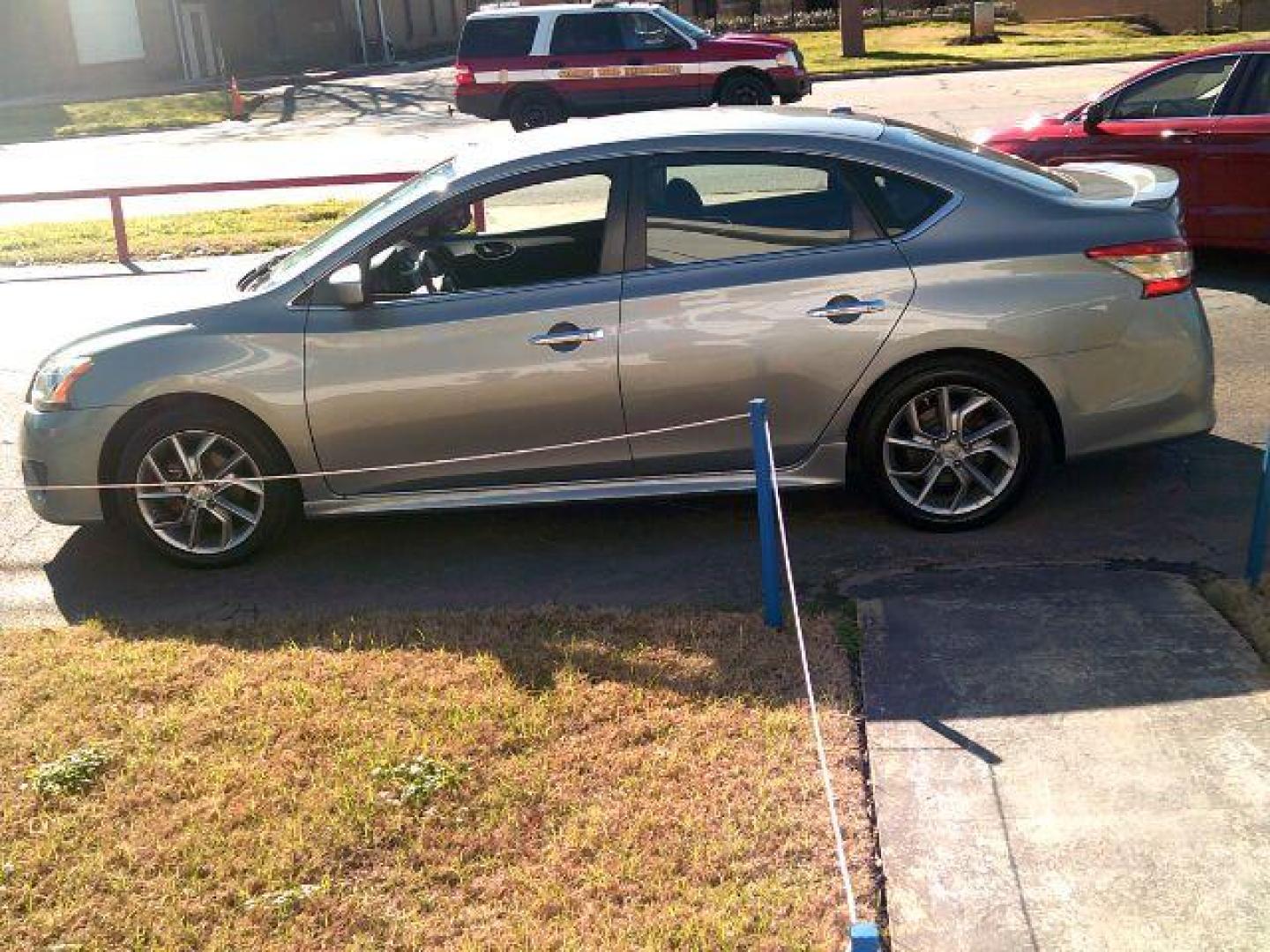 2013 Amethyst Gray /Charcoal Cloth Interior Nissan Sentra SR (3N1AB7APXDL) with an 1.8L L4 SFI DOHC 16V engine, Continuously Variable Transmission transmission, located at 116 N. Frazier Street, Conroe, TX, 77301, (936) 647-0690, 30.308662, -95.460480 - Photo#1