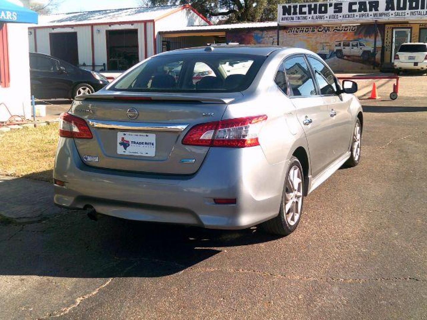 2013 Amethyst Gray /Charcoal Cloth Interior Nissan Sentra SR (3N1AB7APXDL) with an 1.8L L4 SFI DOHC 16V engine, Continuously Variable Transmission transmission, located at 116 N. Frazier Street, Conroe, TX, 77301, (936) 647-0690, 30.308662, -95.460480 - Photo#2