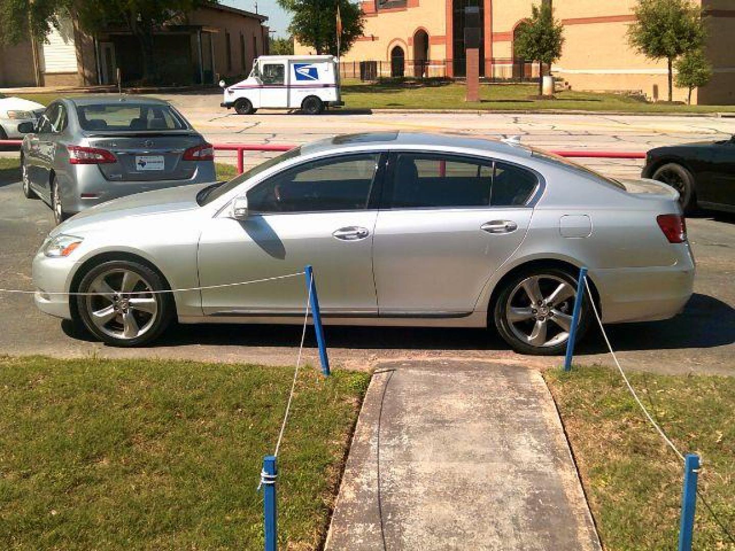 2010 Mercury Metallic /Black Leather Interior Lexus GS GS 350 (JTHBE1KS5A0) with an 3.5L V6 DOHC 24V engine, 6-Speed Automatic transmission, located at 116 N. Frazier Street, Conroe, TX, 77301, (936) 647-0690, 30.308662, -95.460480 - Photo#3