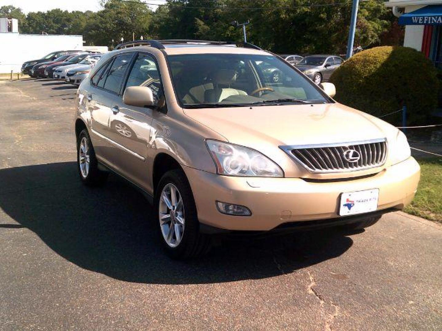 2009 Golden Almond Metallic /Ivory Leather Interior Lexus RX 350 AWD (2T2HK31U69C) with an 3.5L V6 DOHC 24V engine, 5-Speed Automatic transmission, located at 116 N. Frazier Street, Conroe, TX, 77301, (936) 647-0690, 30.308662, -95.460480 - Photo#1