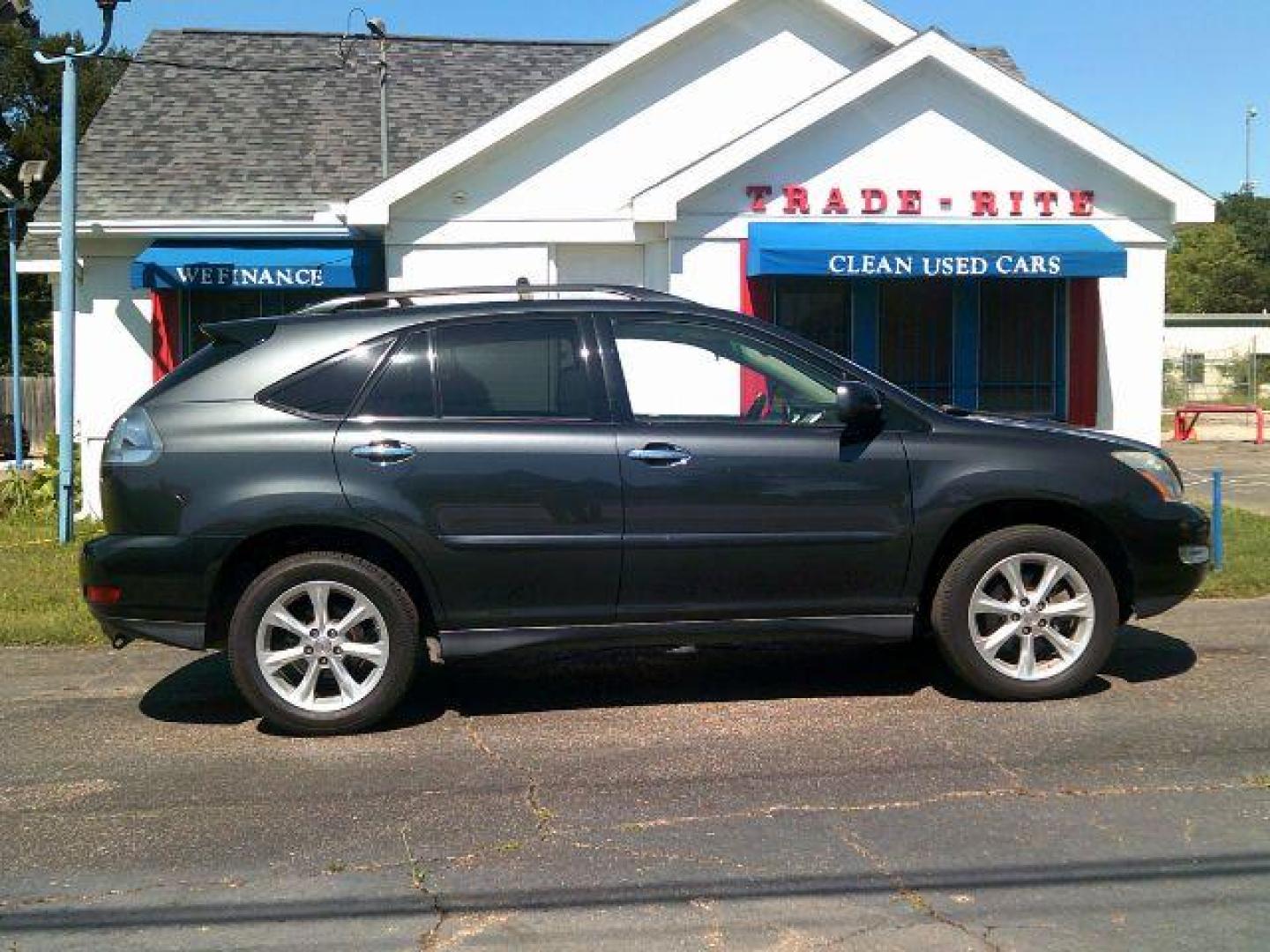 2009 Smoky Granite Mica /Light Gray Leather Interior Lexus RX 350 FWD (2T2GK31U99C) with an 3.5L V6 DOHC 24V engine, 5-Speed Automatic transmission, located at 116 N. Frazier Street, Conroe, TX, 77301, (936) 647-0690, 30.308662, -95.460480 - Photo#0